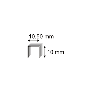 Čalounické spony Narex 345/10 - 10,50 x 10 mm