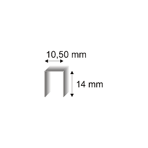 Čalounické spony Narex 345/14 - 10,50 x 14 mm