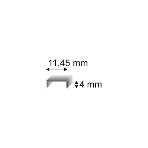 Čalounické spony Narex 530/04 - 11,45 x 4 mm