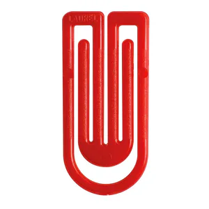 Dopisové spony Mikov 631 - plastové oblé 27 mm - 30 ks