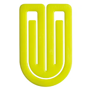 Dopisové spony Mikov 634 - plastové oblé 75 mm - 3 ks