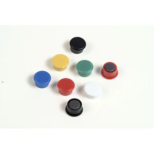 Magnety Mikov 851 - barevné 13 mm - 100 ks