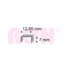 Čalounické spony Narex 338/07-140 - 12,80 x 7 mm