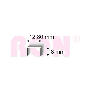 Čalounické spony Narex 338/08-140 - 12,80 x 8 mm