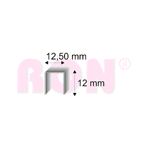 Čalounické spony Narex 342/12 - 12,50 x 12 mm