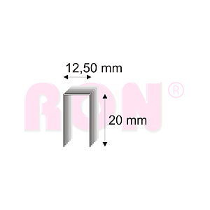 Čalounické spony Narex 342/20 - 12,50 x 20 mm - 12 000 ks