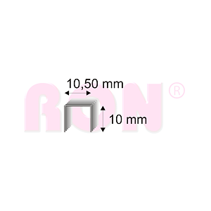 Čalounické spony Narex 345/10 - 10,50 x 10 mm
