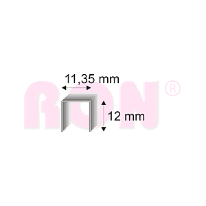 Čalounické spony Narex 539/12 - 11,35 x 12 mm