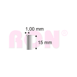 Truhlářské Brady Narex 12/15 (18G) - 1 x 15 mm