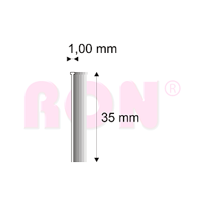 Truhlářské Brady Narex 12/35 (18G) - 1 x 35 mm - 5 000 ks