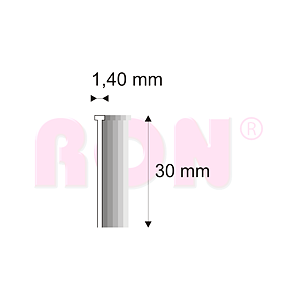 Truhlářské Brady Narex 16/30 - 1,40 x 30 mm - 2 500 ks