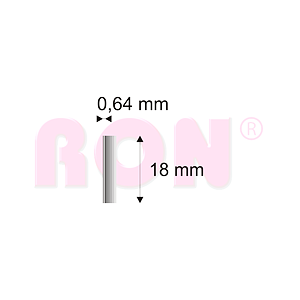 Truhlářské Piny Narex 6/18 - 0,64 x 18 mm - 20 000 ks