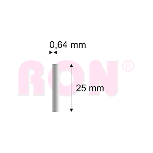 Truhlářské Piny Narex 6/25 - 0,64 x 25 mm - 20 000 ks