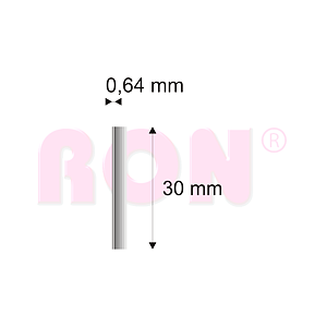 Truhlářské Piny Narex 6/30 - 0,64 x 30 mm - 20 000 ks