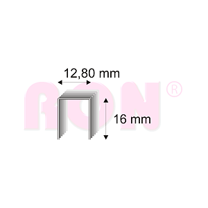 Čalounické spony barvené Narex 338/16-140 - 12,80 x 16 mm - 19 600 ks