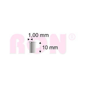 Truhlářské Brady Narex 12/10 (18G) - 1 x 10 mm - 5 000 ks