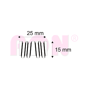 Truhlářské Vlnovce Narex CF/15 - W15 - 25 x 15 mm - 5 180 ks