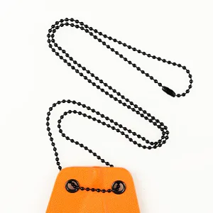 Kuličkový řetízek LIST černý