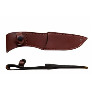 Kožené pouzdro LES široký hnědé 398-NP-13/B