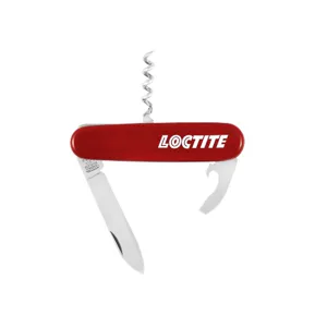 Reklamní výrobek - Kapesní zavírací nůž STOVKA 3dílný s vývrtkou