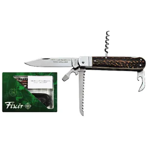 Reklamní výrobek - Lovecký zavírací nůž FIXIR 5dílný s pilkou a vývrtkou