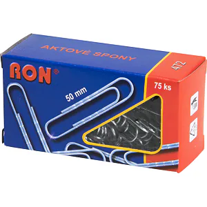 Dopisové spony Mikov 472 - aktové 50 mm - 75 ks