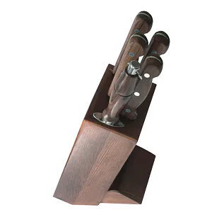 Sada nožů LUX PROFI s ocílkou, špalek 69-5