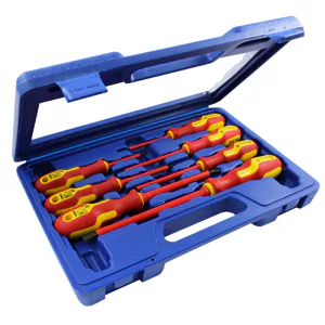 Sada šroubováků v kufru 7dílná SUPER ELEKTRO SLIM - křížové PH, ploché