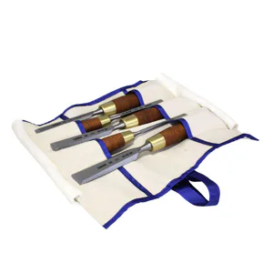 Sada plochých dlát v kapsáři 5dílná WOOD PLUS - 6, 12, 16, 20, 26 mm