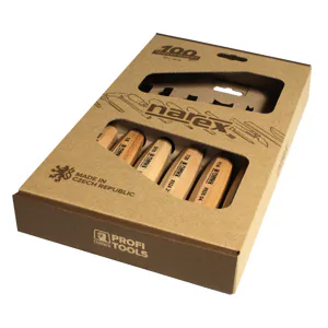 Sada řezbářských dlát 6dílná WOOD STANDARD - rovná