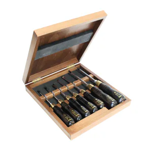 Sada šroubováků v kazetě WOOD PLUS 7dílná – křížové PH, pozidriv PZ, ploché