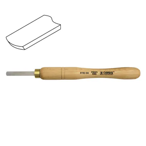 Struh mini ubírací zaoblený HSS LINE PROFI 8 x 50 mm