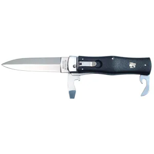 Vyhazovací zavírací nůž PREDATOR černý 3dílný s klipem 241-NH-3/N/KLIP