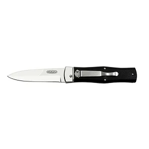 Vyhazovací zavírací nůž PREDATOR STONEWASH s klipem levoruký - ocel N690 241-BH-1 L/STN/KLIP