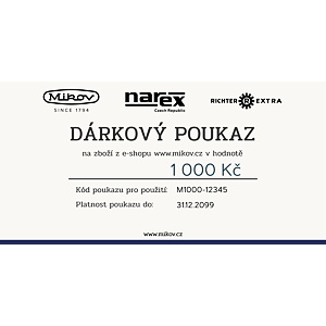Dárkový poukaz - 1 000 Kč