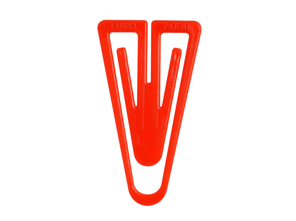 Dopisové spony Mikov 624 - plastové tvar V 60 mm - 10 ks