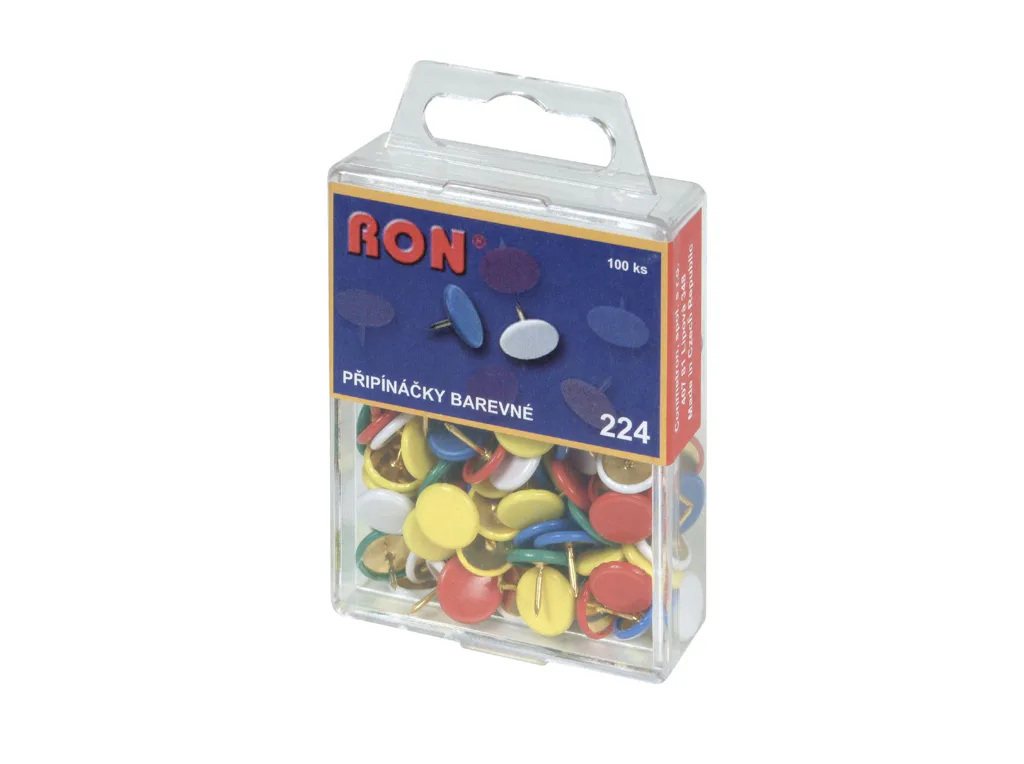 Připínáčky barevné Mikov 224