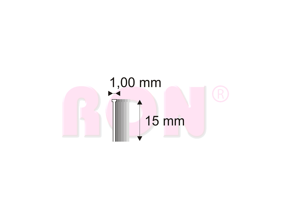 Truhlářské Brady Narex 12/15 (18G) - 1 x 15 mm