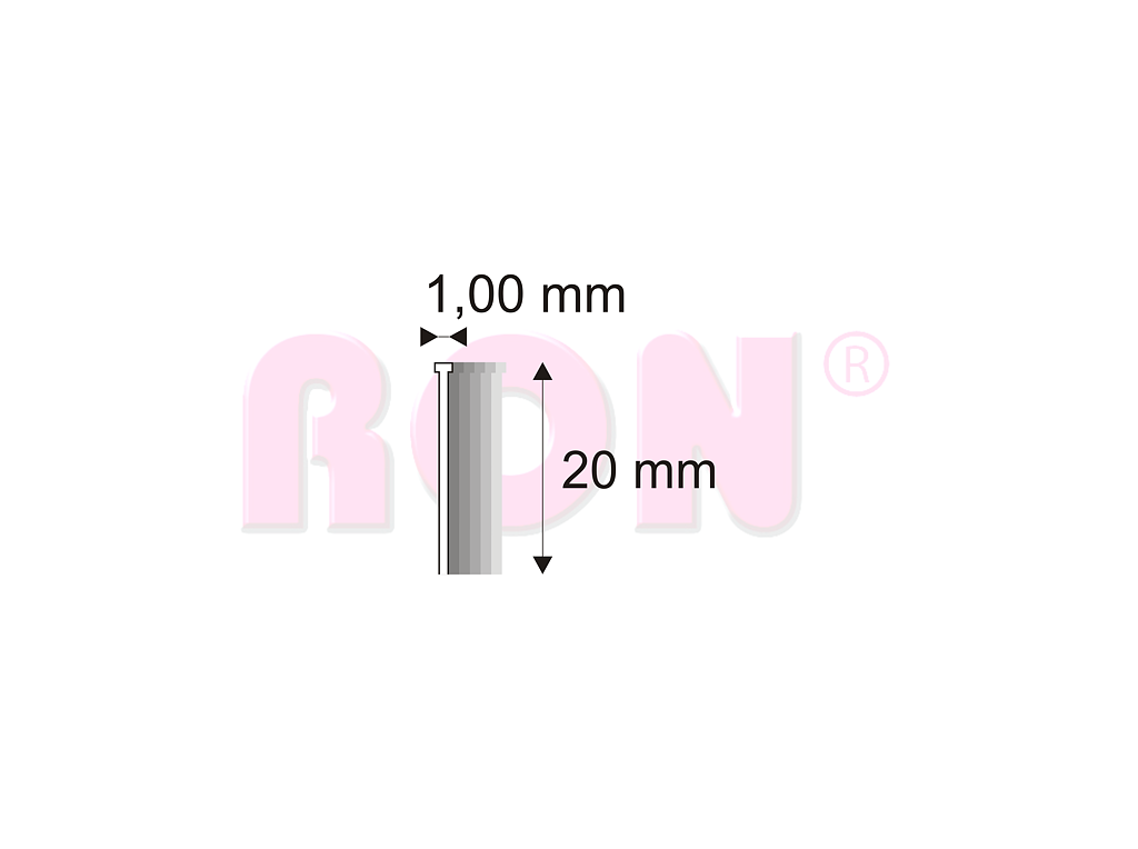 Truhlářské Brady Narex 12/20 (18G) - 1 x 20 mm - 5 000 ks