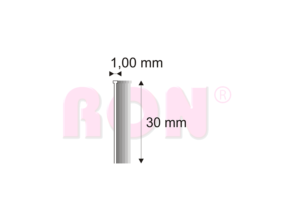 Truhlářské Brady Narex 12/30 (18G) - 1 x 30 mm
