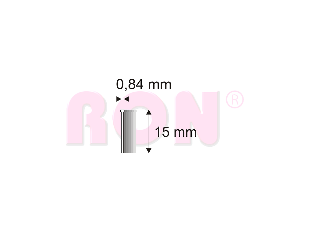 Truhlářské Brady Narex 84/15 - 0,84 x 15 mm - 14 000 ks
