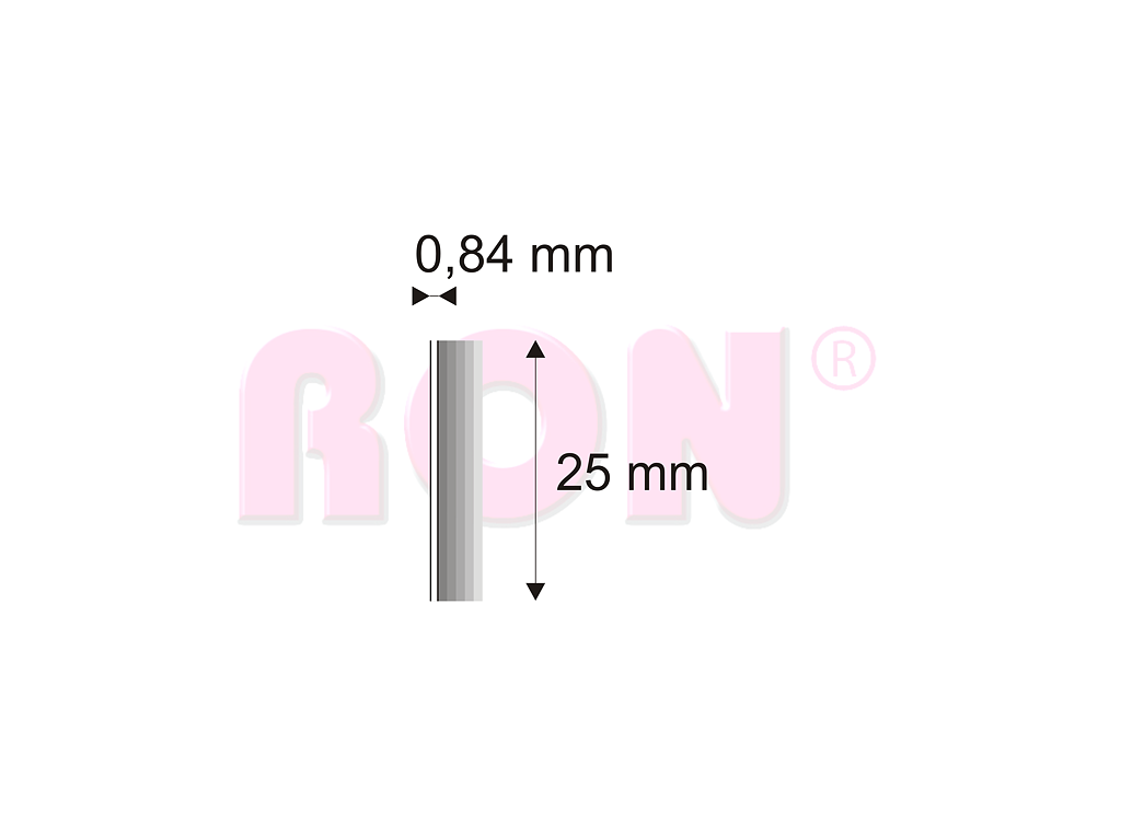Truhlářské Piny Narex 8/25 - 0,84 x 25 mm - 14 000 ks