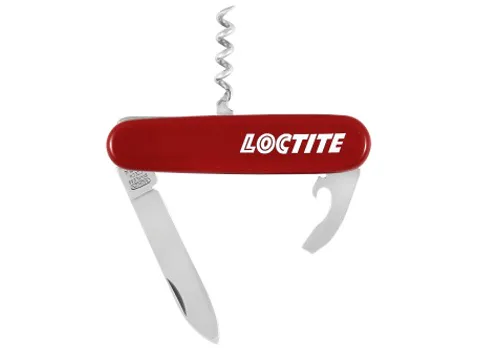 Reklamní výrobek - Kapesní zavírací nůž STOVKA 3dílný s vývrtkou