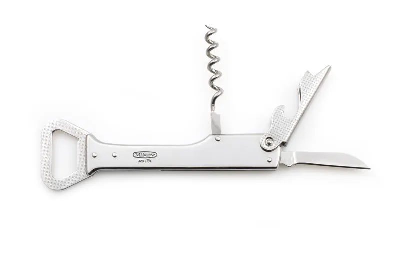 Číšnický zavírací nůž HANDY 1dílný celokovový - 4dílný s vývrtkou, otvírákem na lahve 236-NN-4