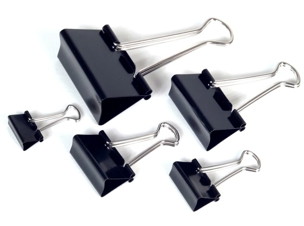 Binder klipy Mikov 420 - černé 51 mm - 12 ks