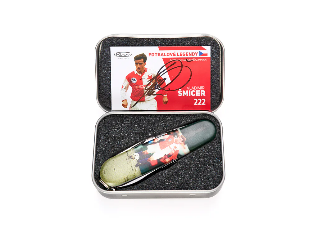 Kapesní zavírací nůž STOVKA 6dílný - Fotbalové legendy: Vladimír Šmicer - limitovaná edice 100-NH-6