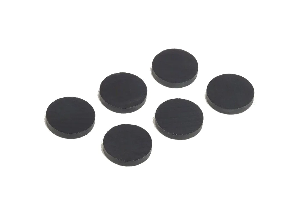 Magnety Mikov 850 - černé 20 mm