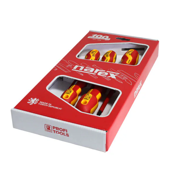 Sada šroubováků 5dílná SUPER ELEKTRO SLIM - křížové PH, ploché