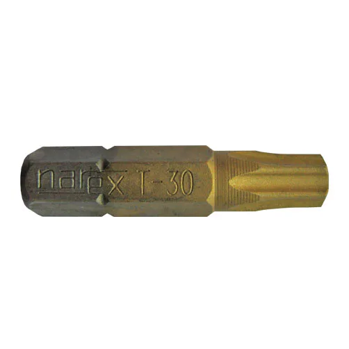 TiN Bity torx Narex TX 8 x 30 mm - 10 ks