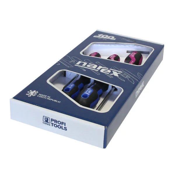 Sada šroubováků 5dílná SUPER - pozidriv PZ, ploché